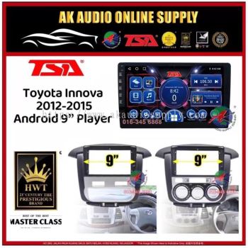 [ MTK 2+32GB ] TSA Toyota Innova 2012 - 2015  Android 9'' inch Car player Monitor