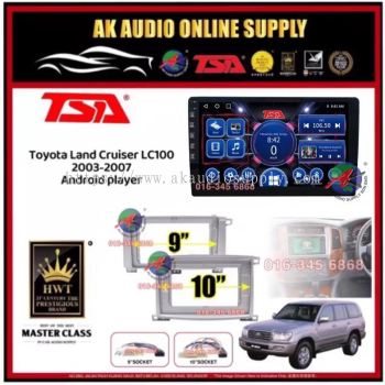 [ MTK 2+32GB ] TSA Toyota Land Cruiser LC100 2003 - 2007 Android 9'' / 10'' inch Car player Monitor