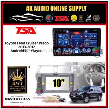 TSA Toyota Land Cruiser Prado 2013 - 2017 Android 10'' inch Car player Monitor