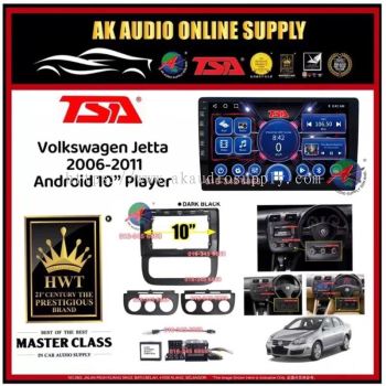 [ MTK 2+32GB ] TSA Volkswagen VW Jetta 2006 - 2011 With Canbus Android 10'' inch Car Player Monitor