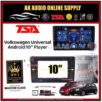 [ MTK 2+32GB ] TSA Volkswagen VW Universal With Canbus Android 10'' inch Car Player Monitor