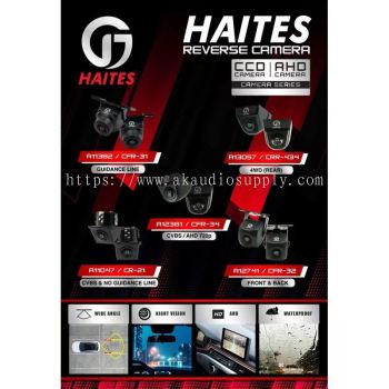 HAITES Car 720P / 1080P CCD / AHD Night Vision Reverse Camera 