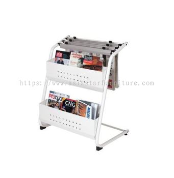 NEWSPAPER MAGAZINE RACK 