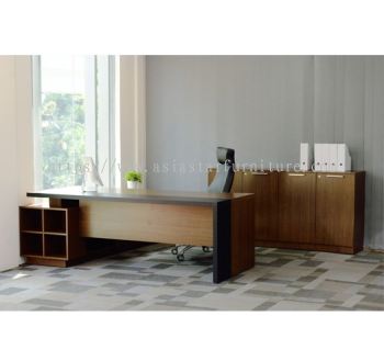 PARCO EXECUTIVE DIRECTOR OFFICE TABLE C/W LOW CABINET