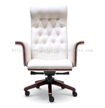 PARAGON CHESTERFIELDS WOODEN DIRECTOR OFFICE CHAIR