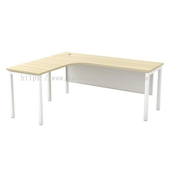 MUPHI 5 FEET L-SHAPE OFFICE TABLE