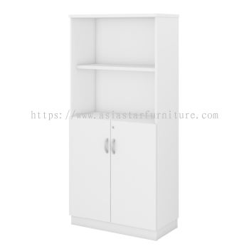 UTHILAH HEIGHT WOODEN OFFICE FILING CABINET/CUPBOARD SEMI SWINGING DOOR AU-YOD 17