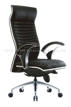 ZINGER DIRECTOR OFFICE CHAIR WITH ALUMINIUM BASE