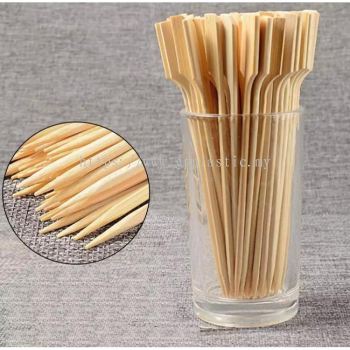 Wooden Bamboo Oden / Fruit Skewer