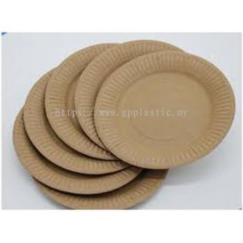 Kraft Paper Plate