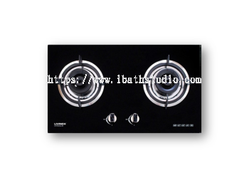 LIVINOX LGH-RUMEX 2B-BL 2 BURNER GAS HOB