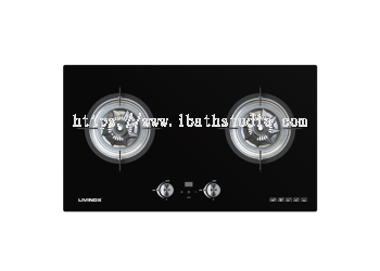 LIVINOX LGH-SALIX 2B-BL 2 BURNER GAS HOB