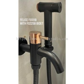 FELICE FS 225B + FLE 511B BIDET SET (BRASS) 