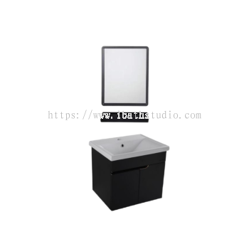 ROCCONI RG 5236A303 SET S/STEEL BASIN CABINET WITH CERAMIC BASIN