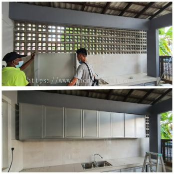 Aluminium Kitchen Cabinet