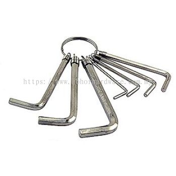 Excellent Hex Key Set Mirror Polished