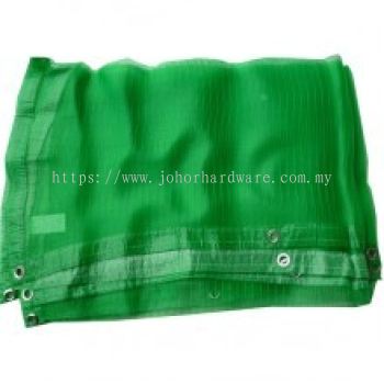 PVC CONSTRUCTION SAFETY NETTING 1.83M (W) X 5.1M (L) (GREEN