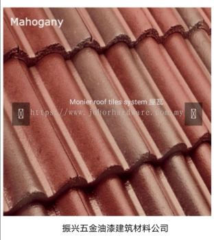 Monier roof tiles system 