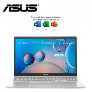 Asus Laptop 15 A516E-ABQ1845WS 15.6'' FHD Laptop SIlver ( I5-1135G7, 8GB, 512GB SSD, Intel, W11, HS )