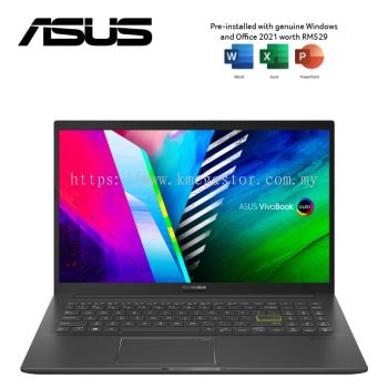 Asus VivoBook 15 OLED M513U-AL1457WS 15.6'' FHD Laptop Indie Black ( Ryzen 5 5500U, 8GB, 512GB SSD, ATI, W11, HS )