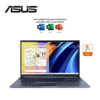 Asus Vivobook 15 M1502I-AE8162WS 15.6'' FHD Touch Laptop Quiet Blue ( Ryzen 7 4800H, 8GB, 512GB SSD, ATI, W11, HS )