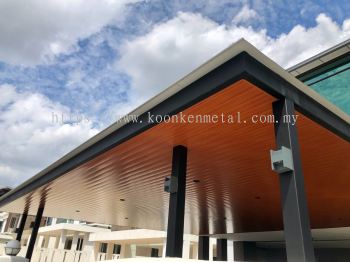 Aluminium Strips Ceiling for Awning