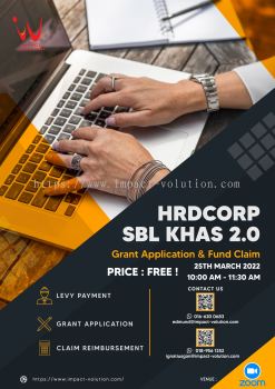 Free Webinar - HRDCorp SBL Khas 2.0