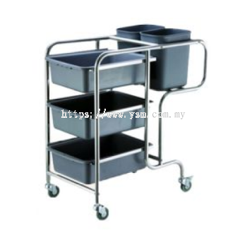 Dish Collecting Cart