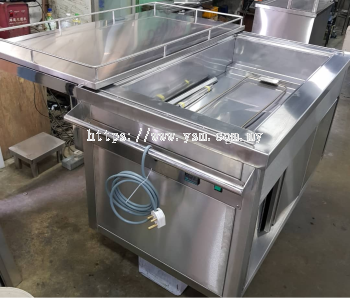 ELECTRIC SUS PORTABLE FOOD CART – SUITABLE FOR HOSPITAL USE