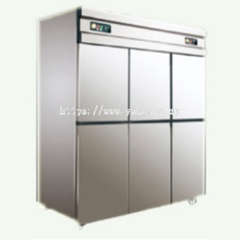 6 Door Upright Chiller or Freezer / Chiller & Freezer