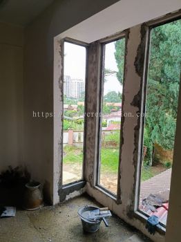Window Cement/Plaster