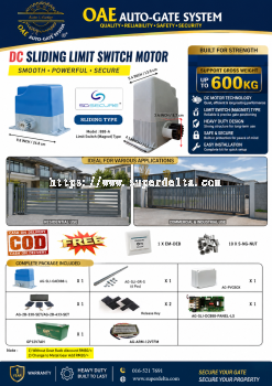 OAE 888-A DC Sliding Gate - Limit Switch type