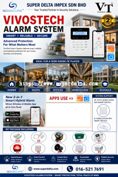 VIVOSTECH 8Z Alarm Combo Set