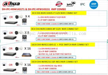 4MP IP CAMERA COMBO