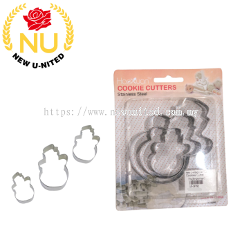 Christmas Cookies Cutter Snow Man Set