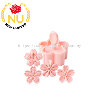 COOKIES CUTTER FLORAL SAKURA (4's)