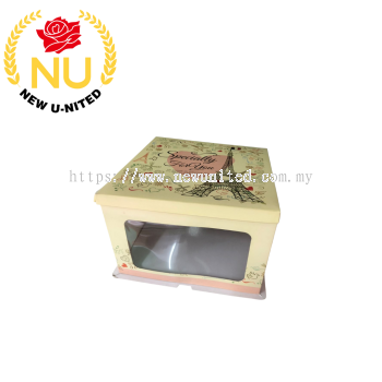 3 PCS PARIS CAKE BOX