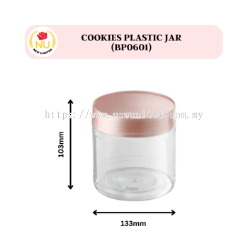 Cookies Plastic Jar (BP0601) 103X133mm