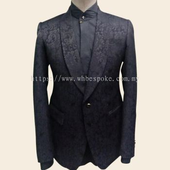 Bespoke Paisley Jacquard Jacket