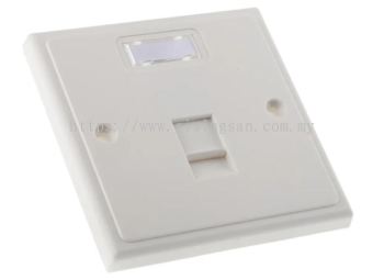 Telephone Socket 4C Single Port