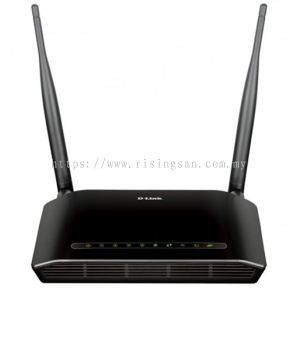 D-Link HOME N300 WIRELESS ADSL2+ 4-PORT WI-FI ROUTER (DSL-2750E)