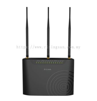 D-Link HOME AC750 ADSL2+ DUAL BAND WIRELESS MODEM ROUTER (DSL-2877AL)