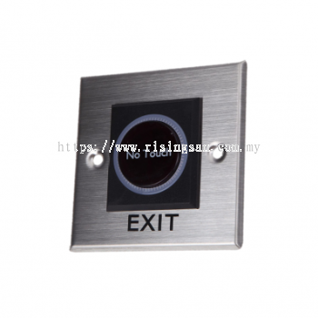 3x3 Stainless Steel Exit Button (No Touch)