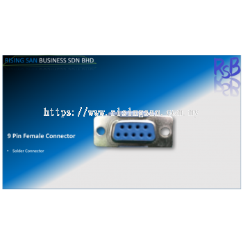 9 Pin Female Connector