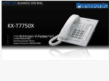 PANASONIC KX-T7750X KEYPHONE SYSTEM