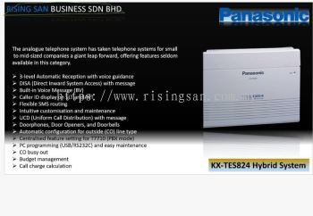 PANASONIC KX-TES824 HYBRID SYSTEM 