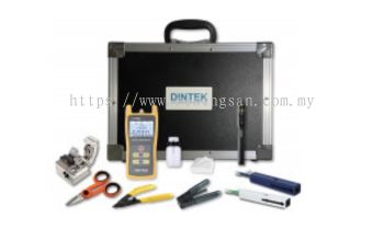 DINTEK FIBER INSTALLERS TERMINATION KIT WITH POWER METAL & VFL