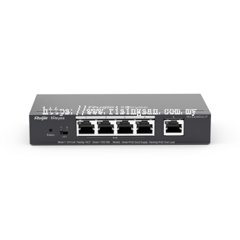 Ruijie - RG-ES205GC-P ��5-Port Gigabit Smart Cloud Mananged PoE Switch��