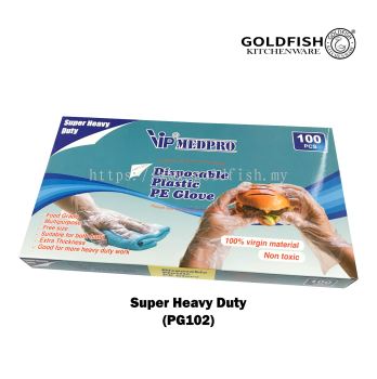 Super Heavy Duty Disposable Plastic Pe Glove
