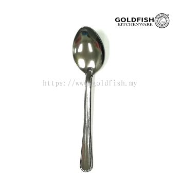 Standard stainless steel spoon